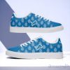 Detroit Lions Indian Floral Pattern Men’s And Women’s Skate Shoes