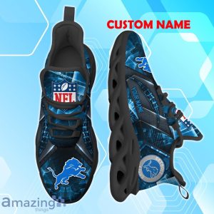 Detroit Lions Max Soul Shoes Personalized Name A Great Gift For Fans image Detroit Lions Max Soul Shoes Personalized Name A Great Gift For Fans Product Photo 2