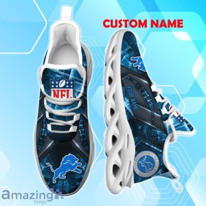 Detroit Lions Max Soul Shoes Personalized Name A Great Gift For Fans Product Photo 1