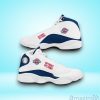 Detroit Pistons Nba Football Team Air Jordan 13 Sneaker Shoes