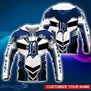Detroit Tigers 3D Hoodie All Over Printed Personalized Name Special Design For Fans Product Photo 2