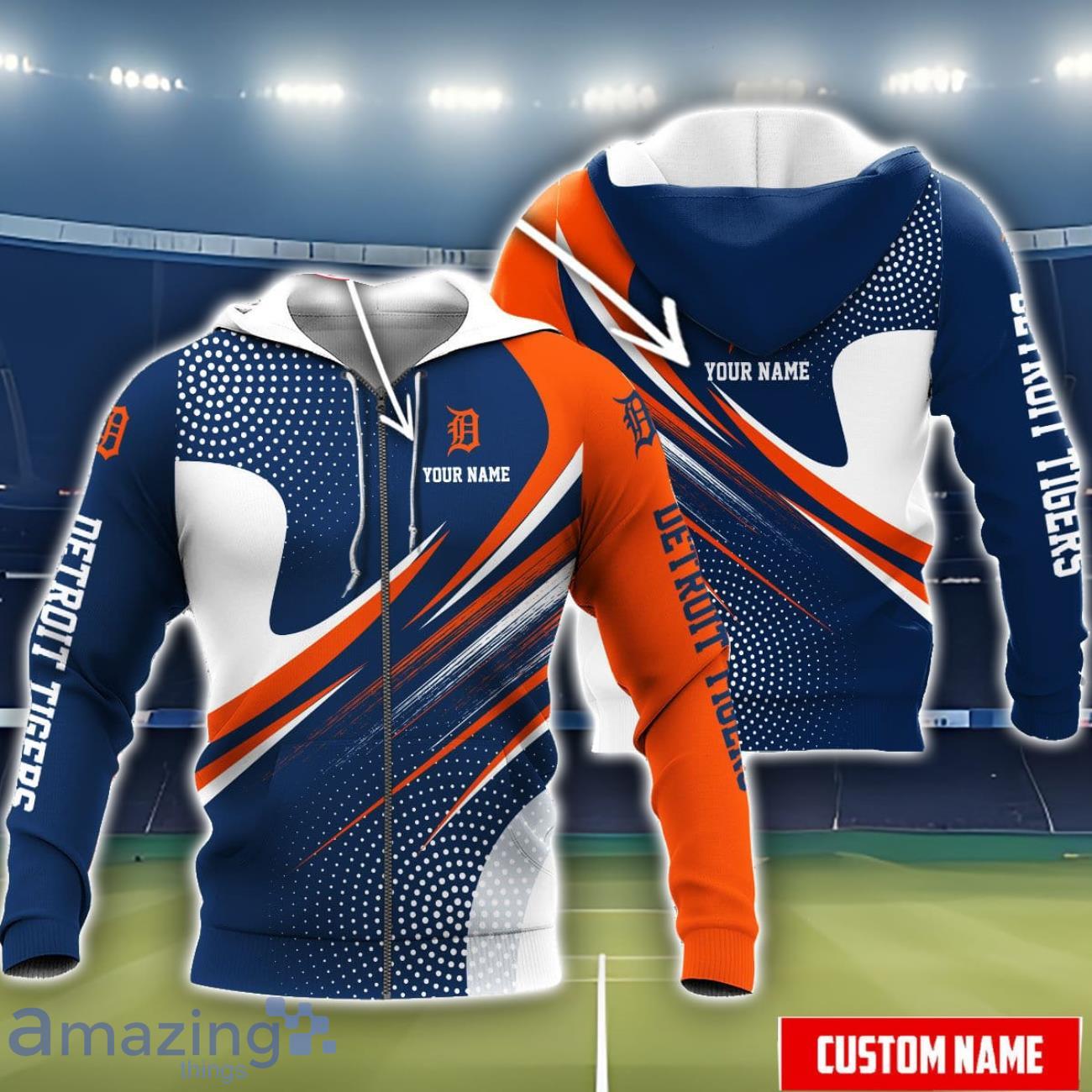 Detroit Tigers 3D Hoodie All Over Printed Personalized Name Unisex Men Women Hoodie Sport Fans image Detroit Tigers 3D Hoodie All Over Printed Personalized Name Unisex Men Women Hoodie Sport Fans Product Photo 1