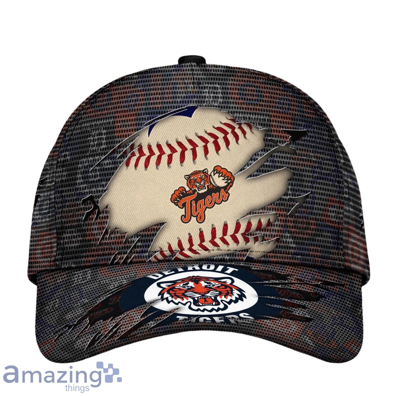 Detroit Tigers MLB Cap New Design Logo Team For Fans image Detroit Tigers MLB Cap New Design Logo Team For Fans Product Photo 1