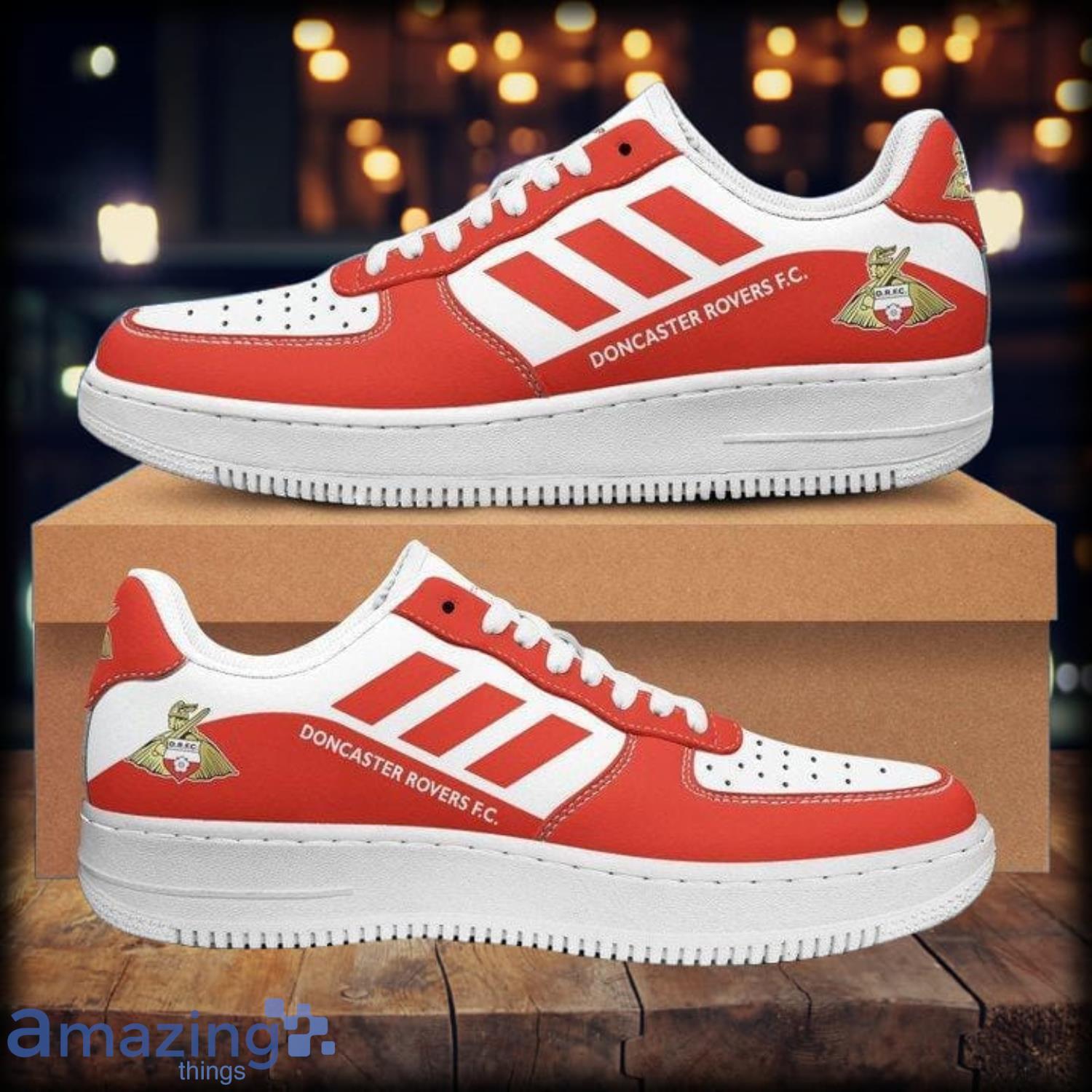 Doncaster Rovers F.C Sport Shoes Air Force 1 Sneaker For Men And Women image Doncaster Rovers F.C Sport Shoes Air Force 1 Sneaker For Men And Women Product Photo 2