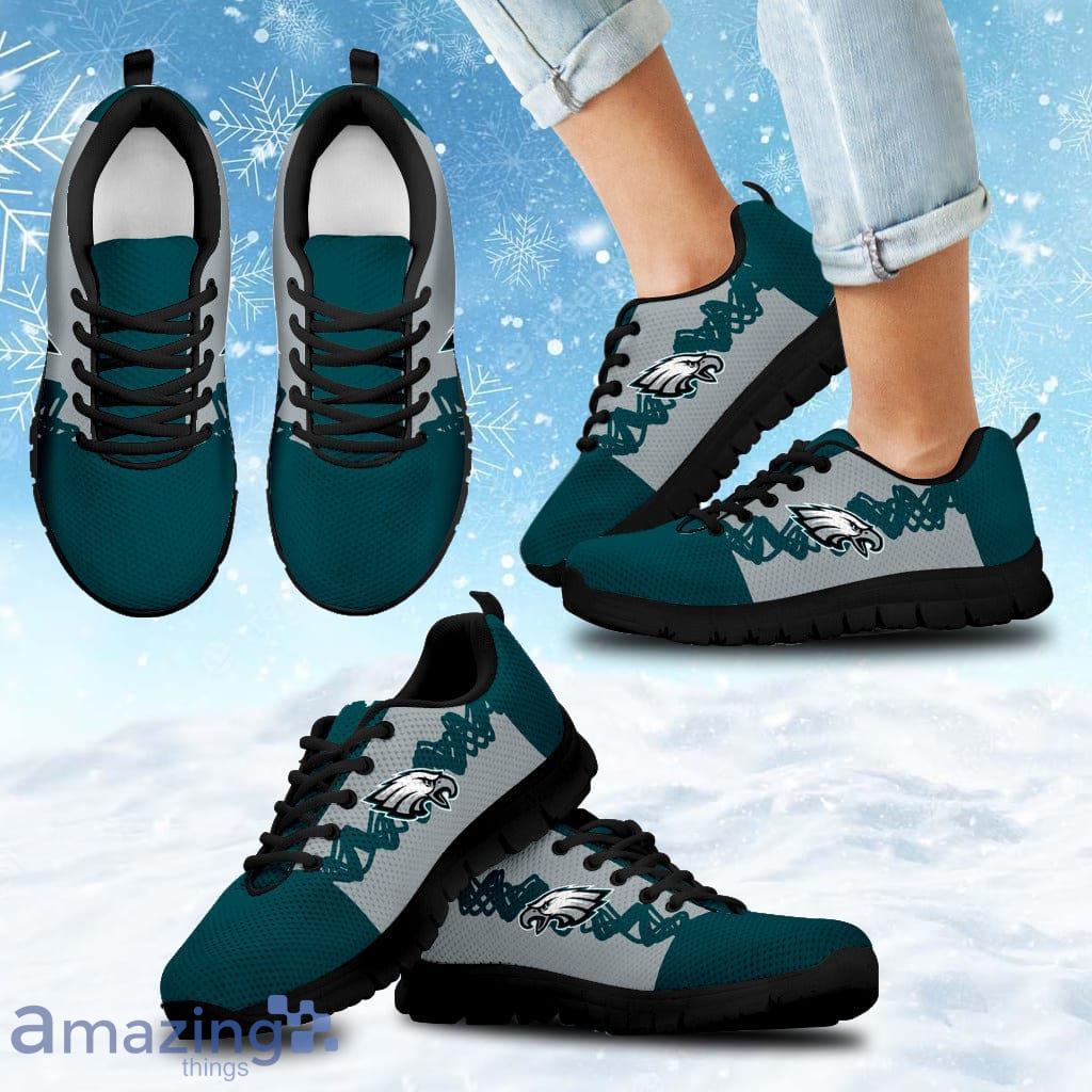 Doodle Line Amazing Philadelphia Eagles Sneakers V1 Shoes Gift For Big Fans image Doodle Line Amazing Philadelphia Eagles Sneakers V1 Shoes Gift For Big Fans Product Photo 1