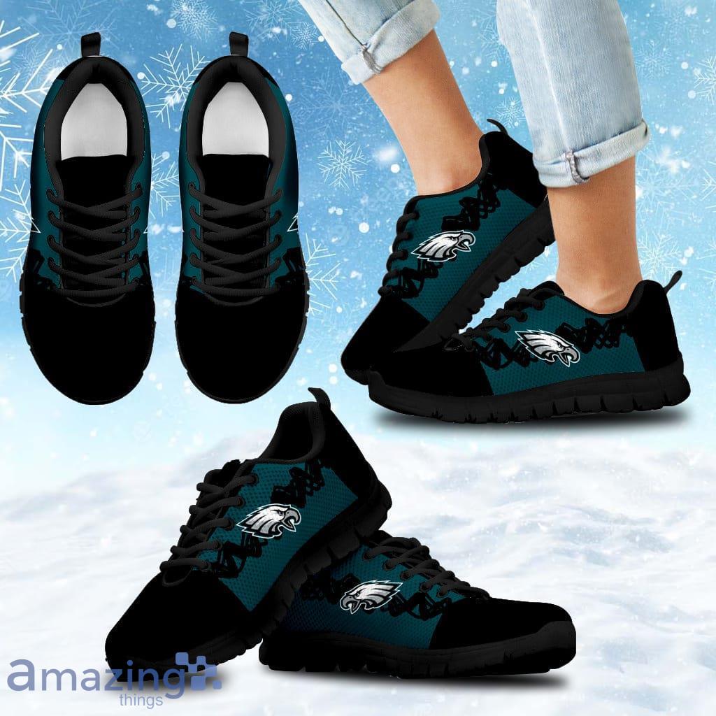 Doodle Line Amazing Philadelphia Eagles Sneakers V2 Shoes Gift For Big Fans image Doodle Line Amazing Philadelphia Eagles Sneakers V2 Shoes Gift For Big Fans Product Photo 1