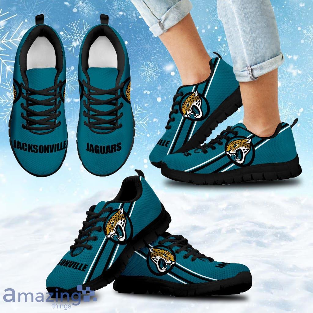 Fall Of Light Jacksonville Jaguars Sneakers Shoes Gift For Big Fans image Fall Of Light Jacksonville Jaguars Sneakers Shoes Gift For Big Fans Product Photo 1