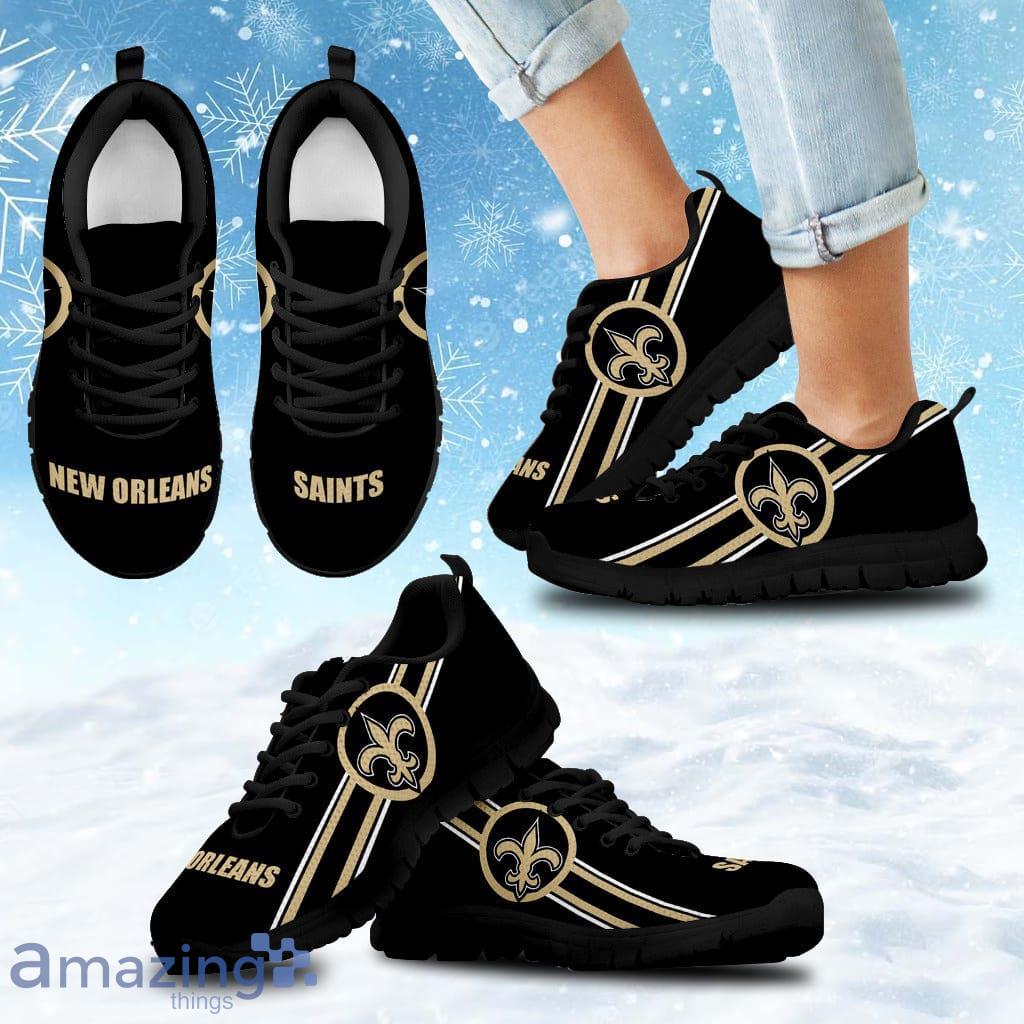 Fall Of Light New Orleans Saints Sneakers Shoes Gift For Big Fans image Fall Of Light New Orleans Saints Sneakers Shoes Gift For Big Fans Product Photo 1