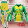 FC Nantes Personalized Name 3D Hoodie And Leggings Set For Women