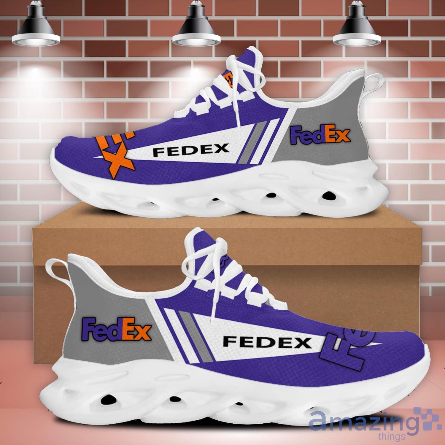 fedex Max Soul Shoes Sport Running Sneakers Nice Gift For Men And Women image fedex Max Soul Shoes Sport Running Sneakers Nice Gift For Men And Women Product Photo 2