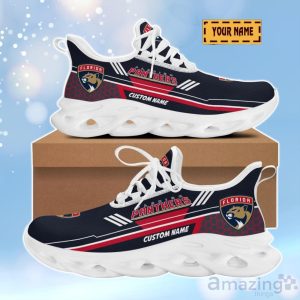 Florida Panthers 3D Design Max Soul Shoes Custom Name For Real Fans Product Photo 2