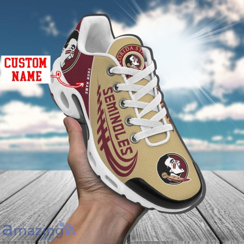 Florida State Seminoles Custom Name Air Cushion Sports Shoes Upgrade Your New Style image Florida State Seminoles Custom Name Air Cushion Sports Shoes Upgrade Your New Style Product Photo 1