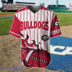 Georgia Bulldogs Custom Name And Number Baseball Jersey Shirt NCAA Fans Gift Product Photo 2