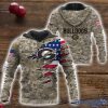 Georgia Bulldogs Custom Name T-Shirt Hoodie Sweatshirt Flag And Camo Pattern Father’s Day Gift Perfect Gift For Sport Fans