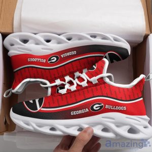 Georgia Bulldogs Sneakers NCAA Max Soul Shoes Ideas Gift For Sport Fans Product Photo 1