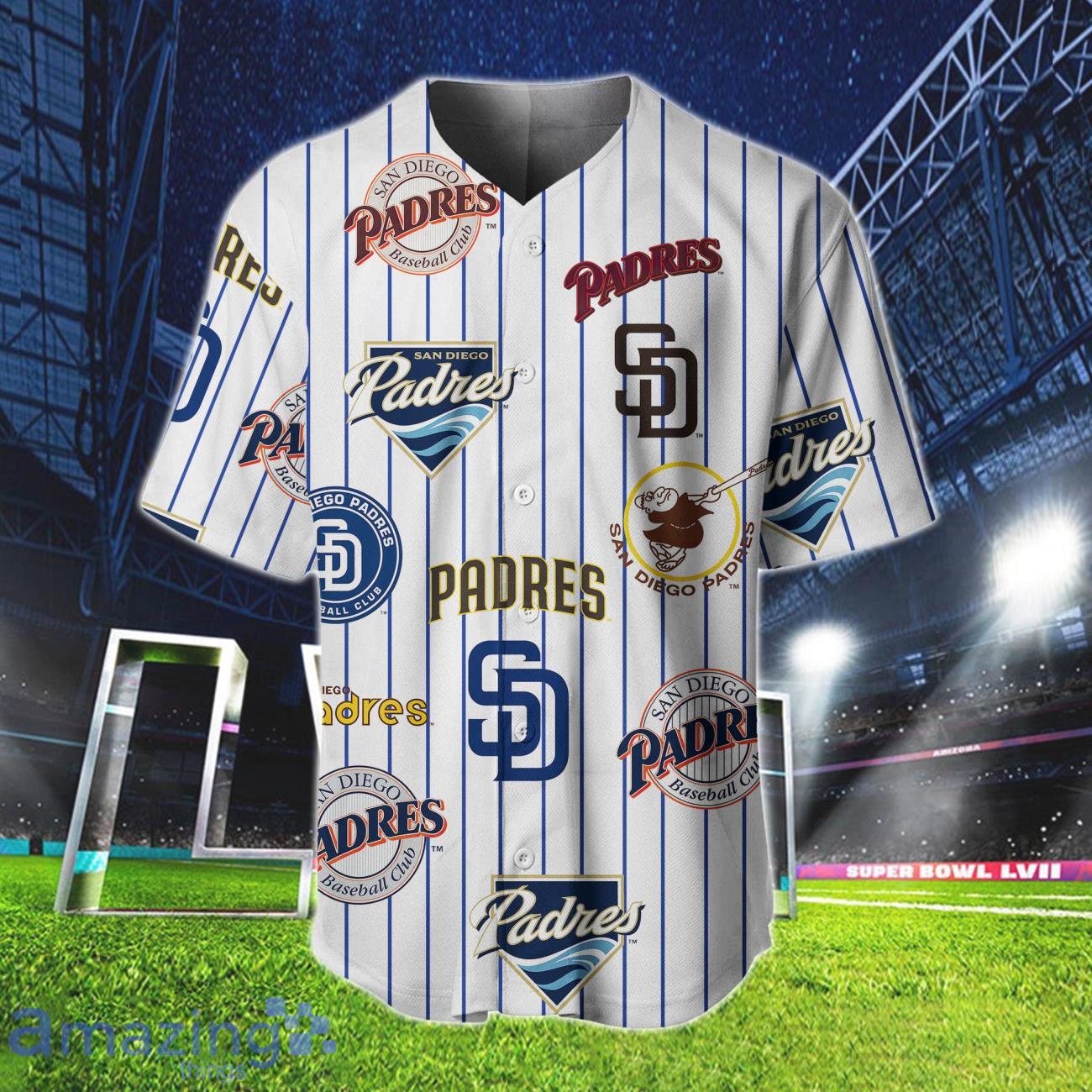 Gift For Team San Diego Padres baseball jersey Shirt MLB Fans image Gift For Team San Diego Padres baseball jersey Shirt MLB Fans Product Photo 2