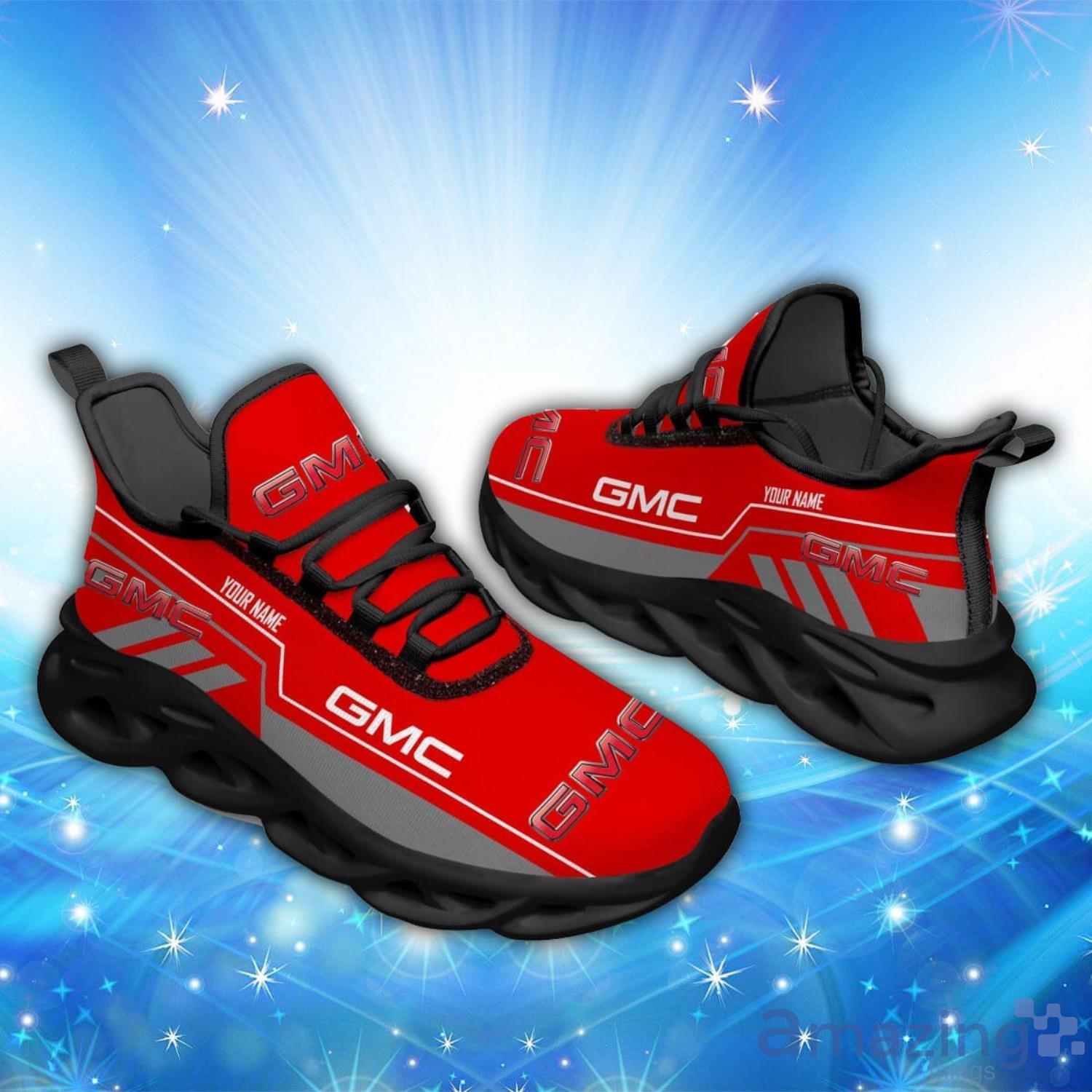 GMC Car Max Soul Shoes Custom Name Sneakers Car Lovers Gift image GMC Car Max Soul Shoes Custom Name Sneakers Car Lovers Gift Product Photo 2