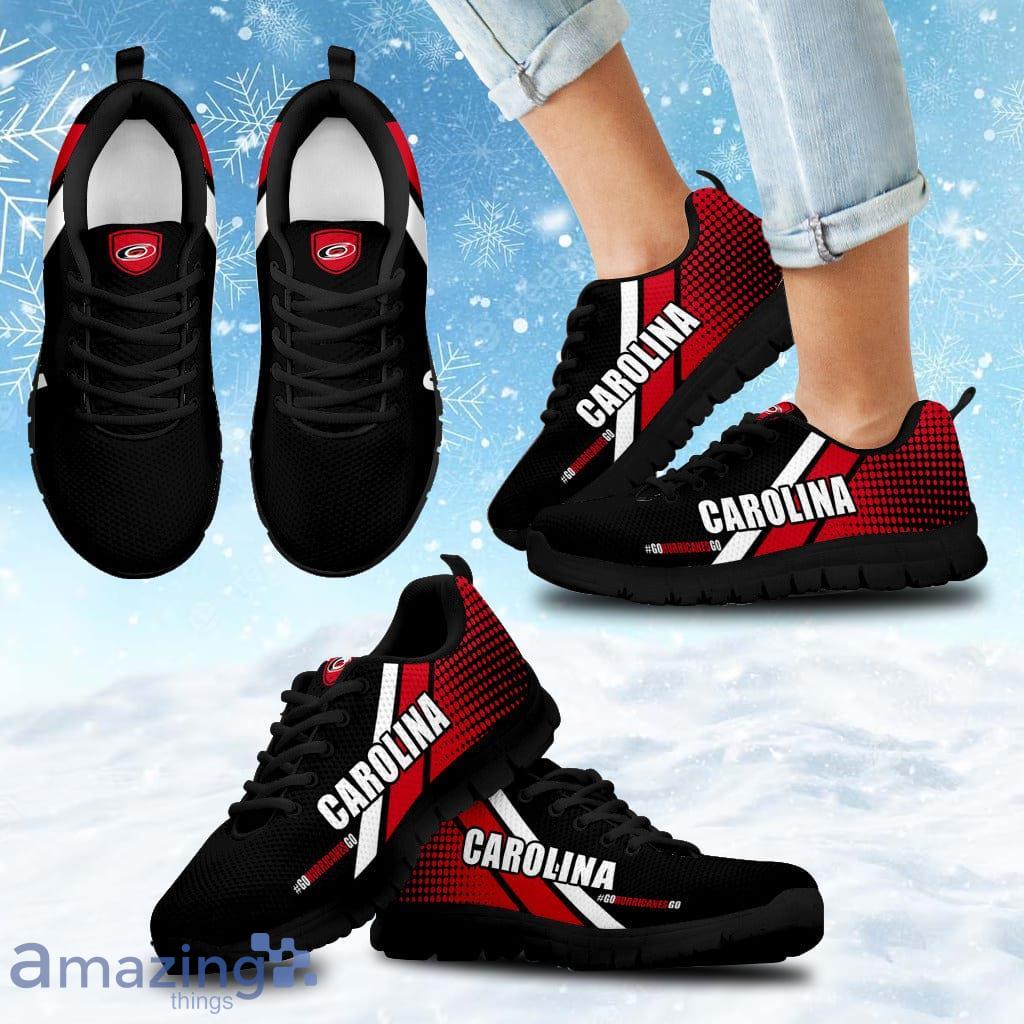 Go Carolina Hurricanes Go Carolina Hurricanes Sneakers Shoes Gift For Big Fans image Go Carolina Hurricanes Go Carolina Hurricanes Sneakers Shoes Gift For Big Fans Product Photo 1
