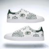 Green Bay Packers Mandala Design Skate Shoes For All Fans