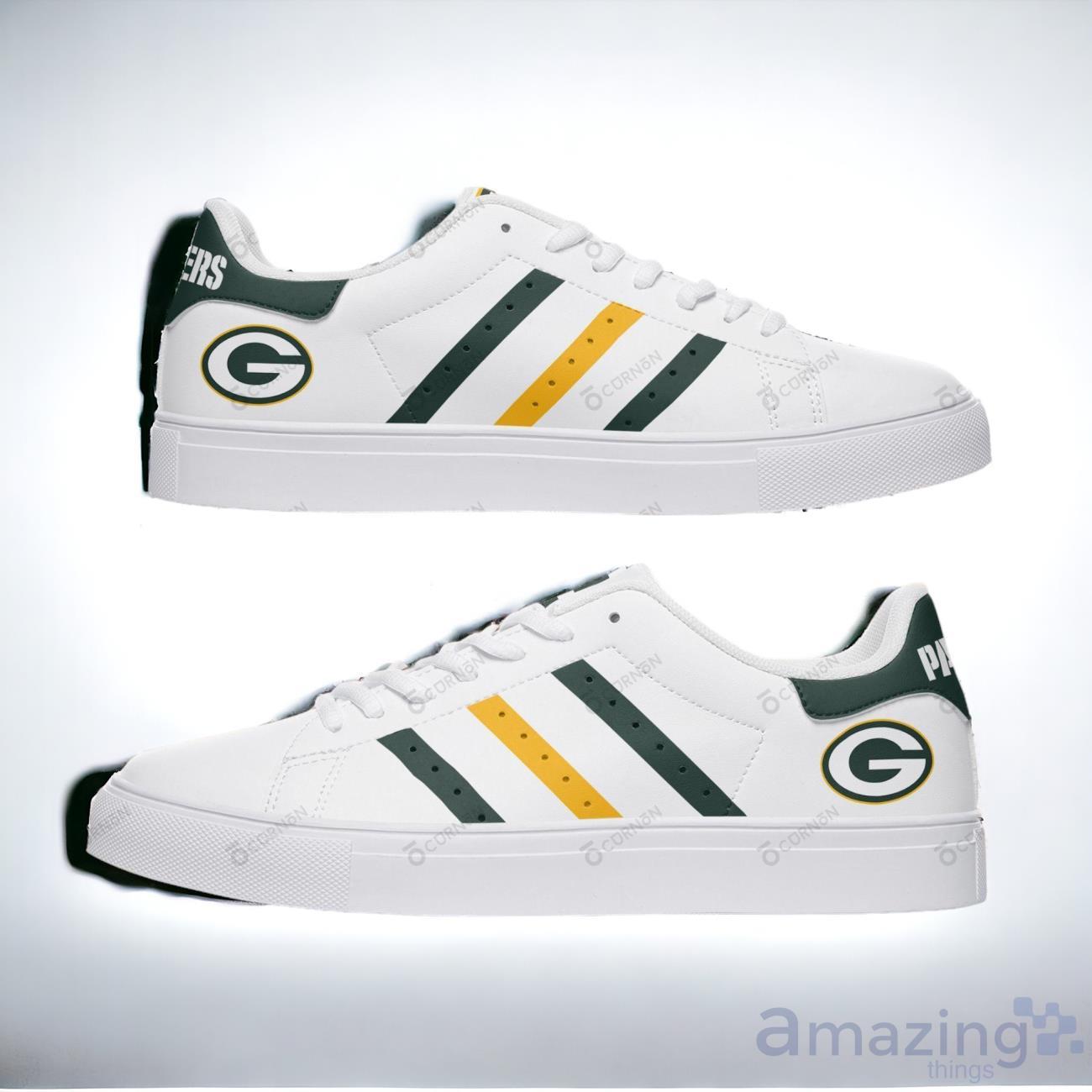 Green Bay Packers Skate Shoes For All Fans image Green Bay Packers Skate Shoes For All Fans Product Photo 1