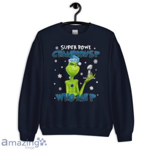 Grinch Who Me Super Bowl Champions Carolina Panthers T-Shirt Product Photo 6
