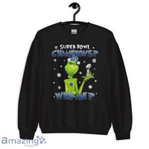Grinch Who Me Super Bowl Champions Indianapolis Colts T-Shirt Product Photo 7