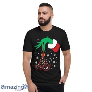 Hand Grinch Holding Tree Nurse Christmas Shirt Product Photo 7