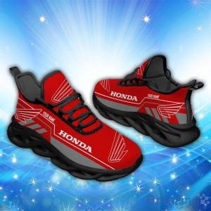 Honda Motorcycle Max Soul Shoes Custom Name Sneakers Car Lovers Gift image Honda Motorcycle Max Soul Shoes Custom Name Sneakers Car Lovers Gift Product Photo 2