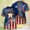 Houston Astros MLB Independence Day 3D T- Shirts