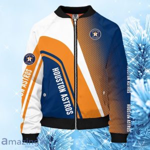 Houston Astros MLB Orange Bomber Jacket Gift For Fans Product Photo 1