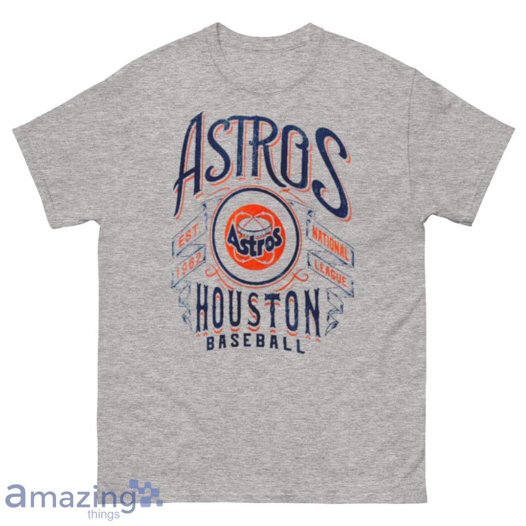 Houston Astros Rucker Collection Distressed Rock T Shirt image Houston Astros Rucker Collection Distressed Rock T Shirt Product Photo 4