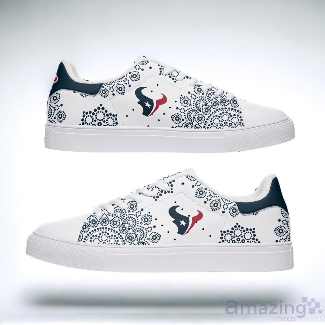 Houston Texans Mandala Design Skate Shoes For All Fans image Houston Texans Mandala Design Skate Shoes For All Fans Product Photo 1