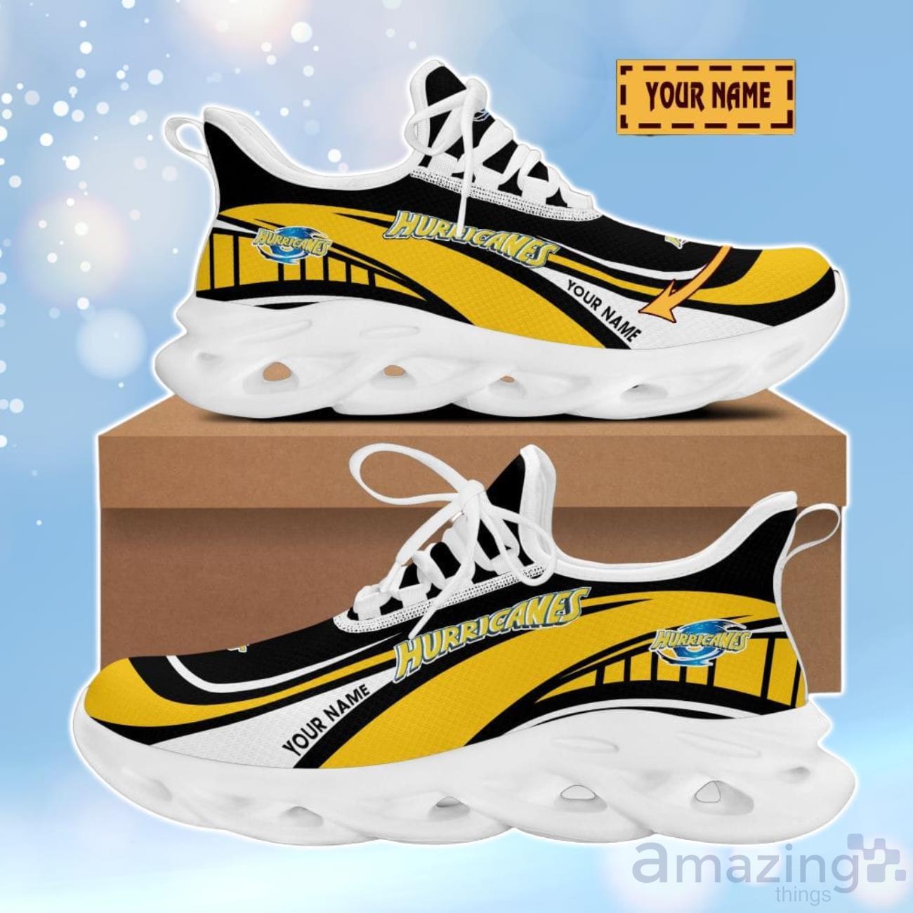 Hurricanes 3D Design Max Soul Shoes Custom Name For Real Fans image Hurricanes 3D Design Max Soul Shoes Custom Name For Real Fans Product Photo 2