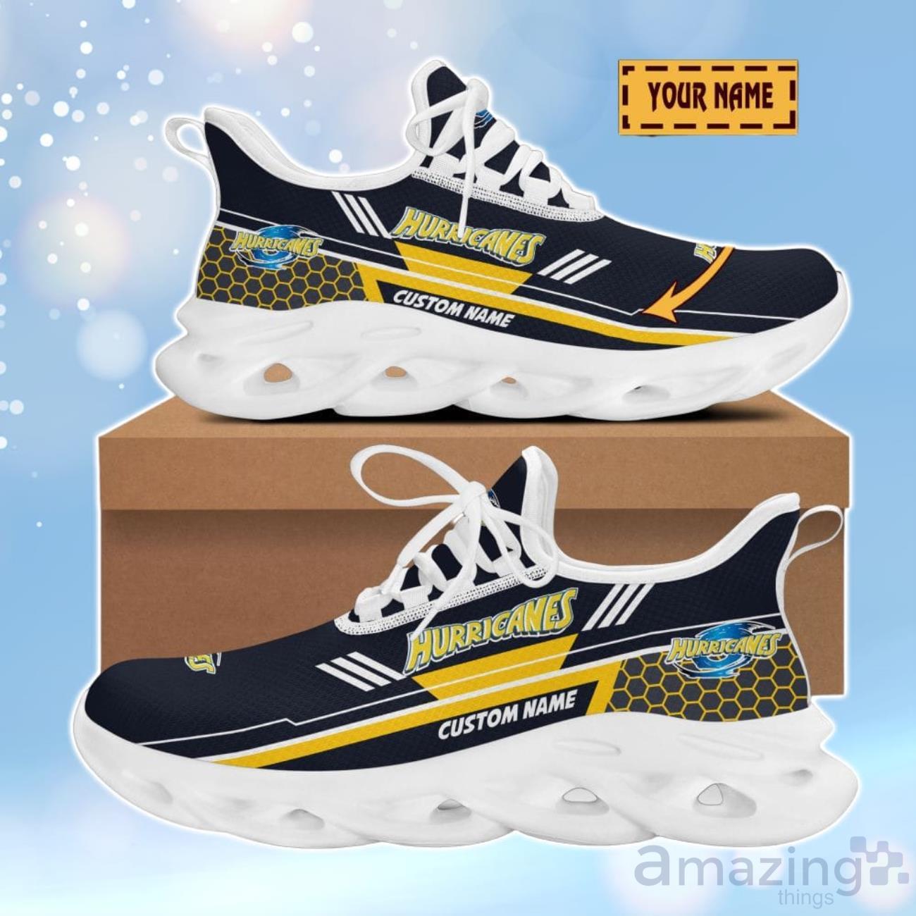 Hurricanes 3D Style Max Soul Shoes Custom Name For Real Fans image Hurricanes 3D Style Max Soul Shoes Custom Name For Real Fans Product Photo 2