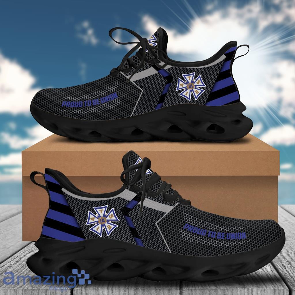 Iatse Helps Prevent Injury Logo Max Soul Shoes Gift For Men And Women image Iatse Helps Prevent Injury Logo Max Soul Shoes Gift For Men And Women Product Photo 1