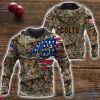 Indianapolis Colts 3D Printed T-Shirt Hoodie Sweatshirt Camo Hunting Perfect Gift Custom Name For Fans