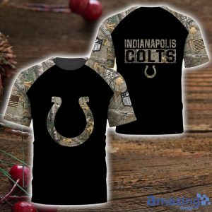 Indianapolis Colts T Shirt Hoodie Sweatshirt Camo Hunting Perfect Gift For Father's Day 3D All Over Printed Shirt Product Photo 3