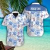 Ipswich Town Lily And Hibicus Flower Pattern Tropical Hawaiian Shirt Men Women Beach Shirt
