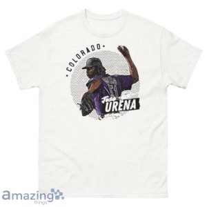 Jose Urena Colorado Rockies Signature Shirt Product Photo 3