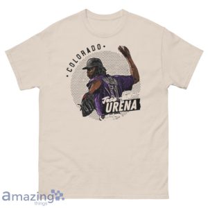 Jose Urena Colorado Rockies Signature Shirt Product Photo 1