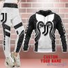Juventus Personalized Name 3D Hoodie And Leggings Set For Women