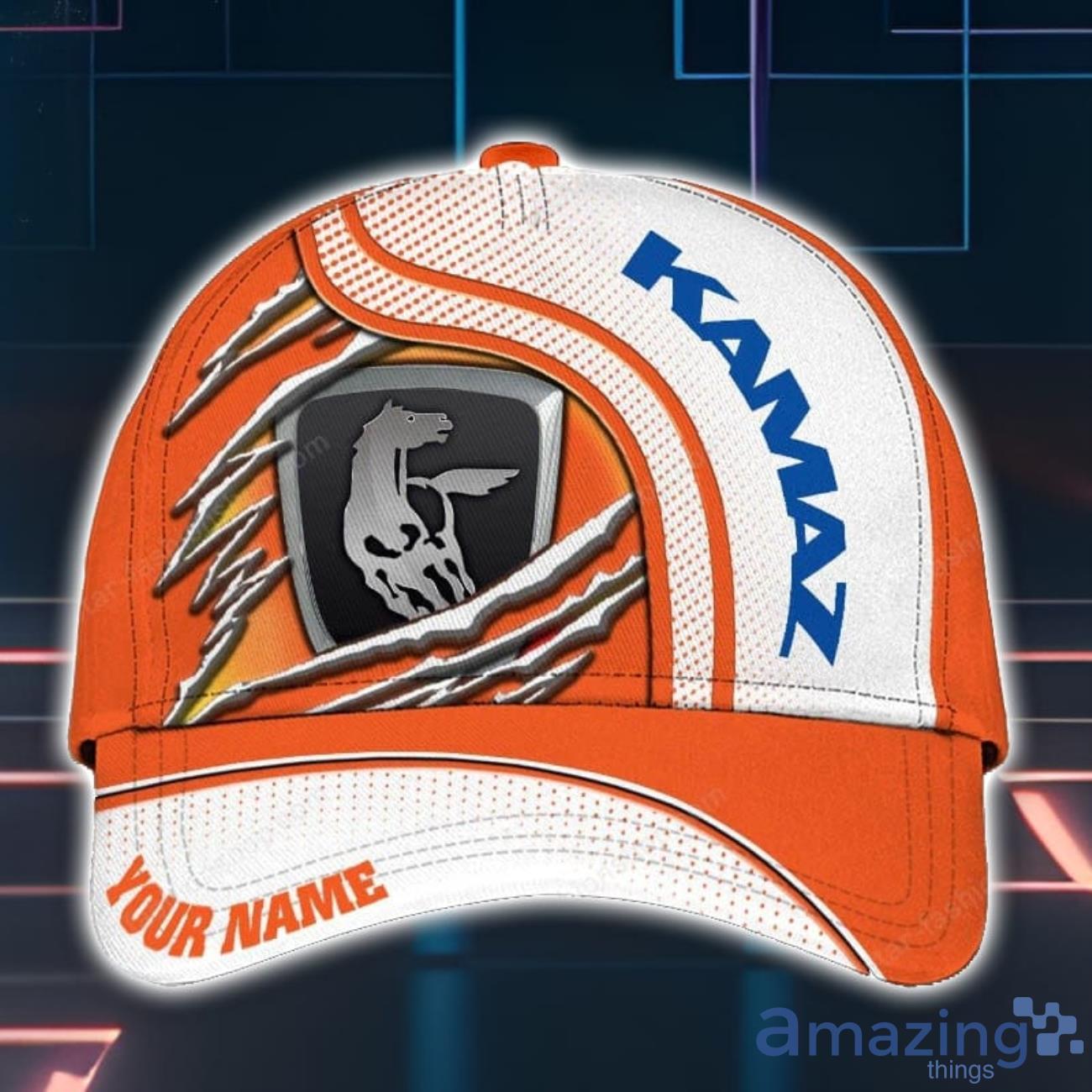 Kamaz 3D Cap Gift For Men Father's Day Gift image Kamaz 3D Cap Gift For Men Father's Day Gift