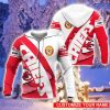 Kansas City Chiefs 3D Hoodie All Over Printed Personalized Name Casual Hoodie Sport Fans