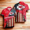 Kansas City Chiefs American Flag Hawaiian Shirt 3D For Men Women