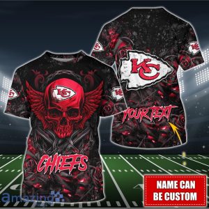 Kansas City Chiefs NFL 3D Shirt Hoodie Custom Name For Fans image Kansas City Chiefs NFL 3D Shirt Hoodie Custom Name For Fans Product Photo 3