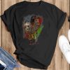 Kru.Eger Voo.Rhees Mashup Mask Halloween Horror Characters T Shirt