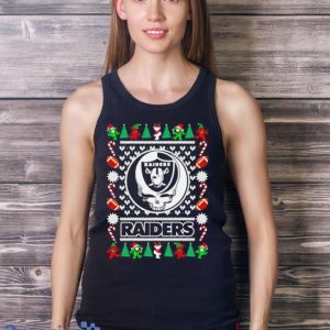 Las Vegas Raiders Grateful Dead Ugly Christmas Shirt Product Photo 5