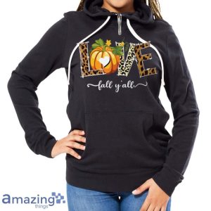 Leopard Love Fall Yall Zucchini Love For Halloween T Shirt Product Photo 7