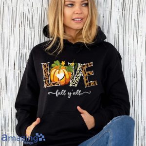 Leopard Love Fall Yall Zucchini Love For Halloween T Shirt Product Photo 9