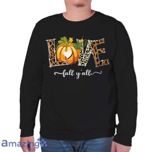 Leopard Love Fall Yall Zucchini Love For Halloween T Shirt Product Photo 10